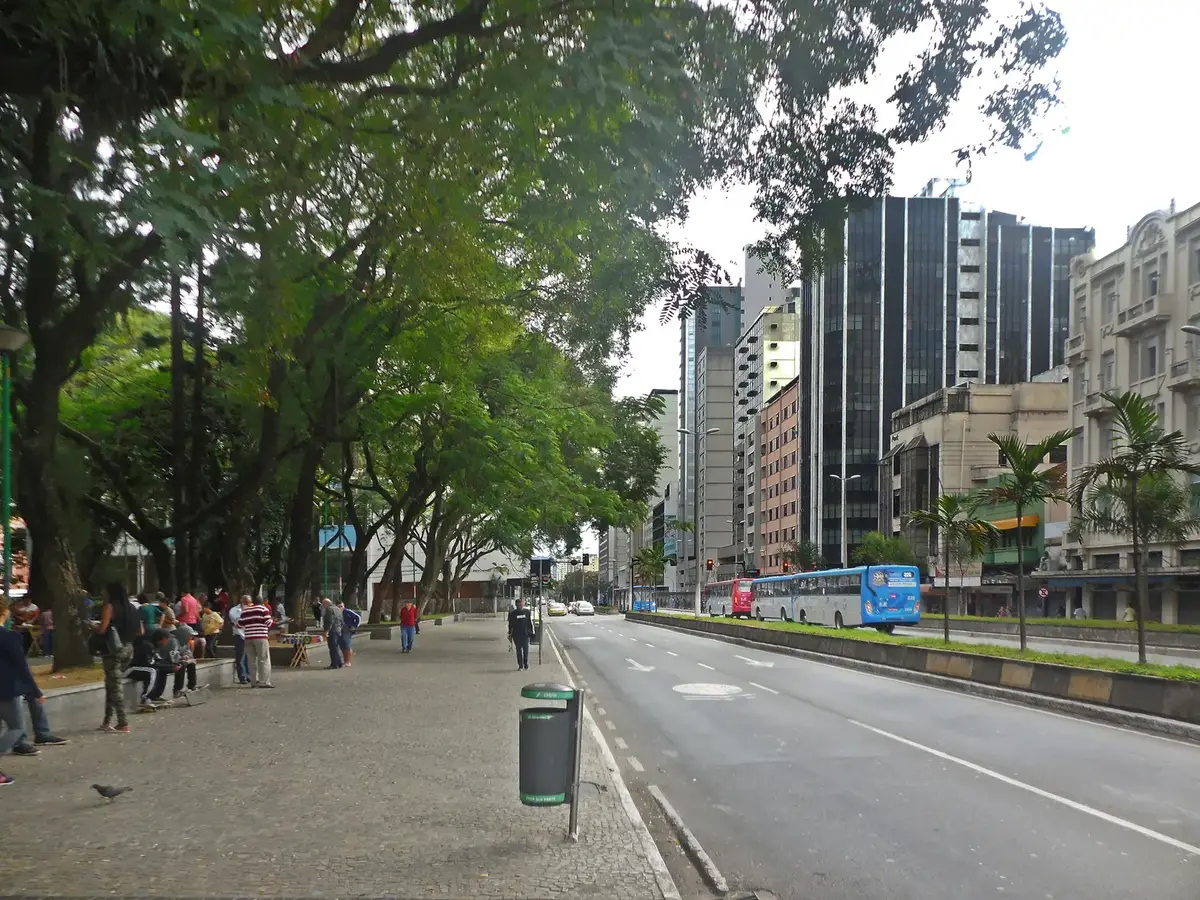Parque Halfeld e Avenida Barão do Rio Branco